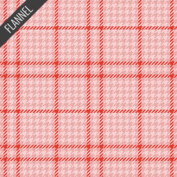 Holiday Check Flannel in Candycane