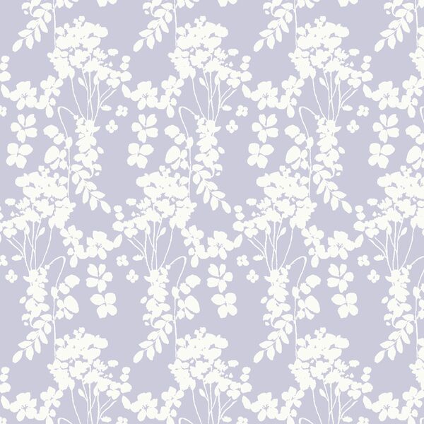 Forget Me Not Silhouette in Soft Periwinkle