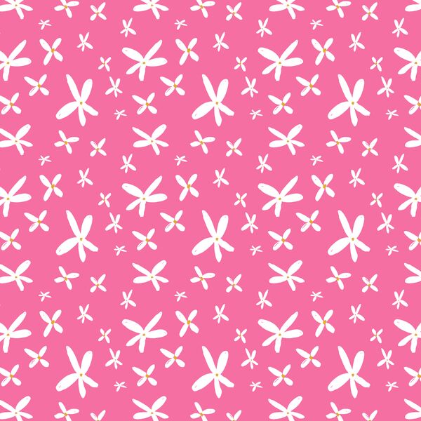 Monster Flowers in Pink