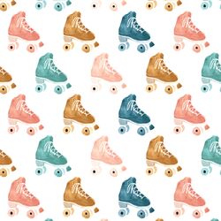 Retro Roller Skates in Summer