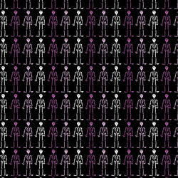 The Lineup in Black Purple