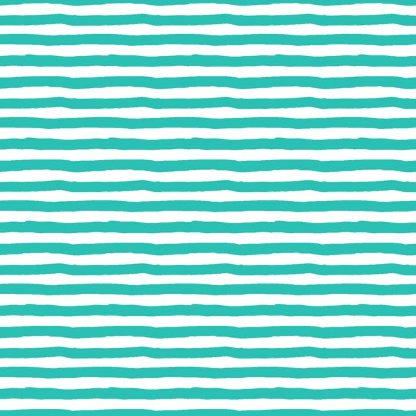 Stripes in Aqua