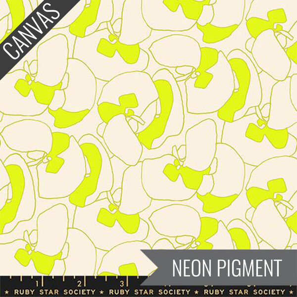 Seagrapes Canvas in Neon Yellow