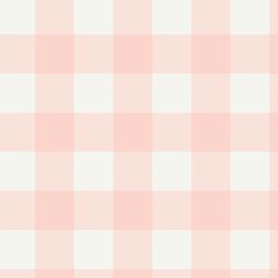 Winter Buffalo Plaid in Light Pink