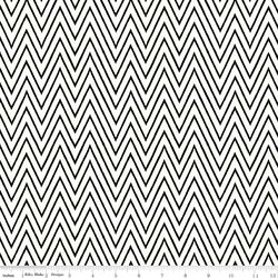Shocking Chevron in White