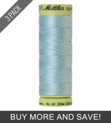 Rough Sea (9240-0020) - Silk Finish Cotton 60wt - 220 Yards (3 Pack)