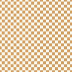 Check Me Out in Ochre and Cream