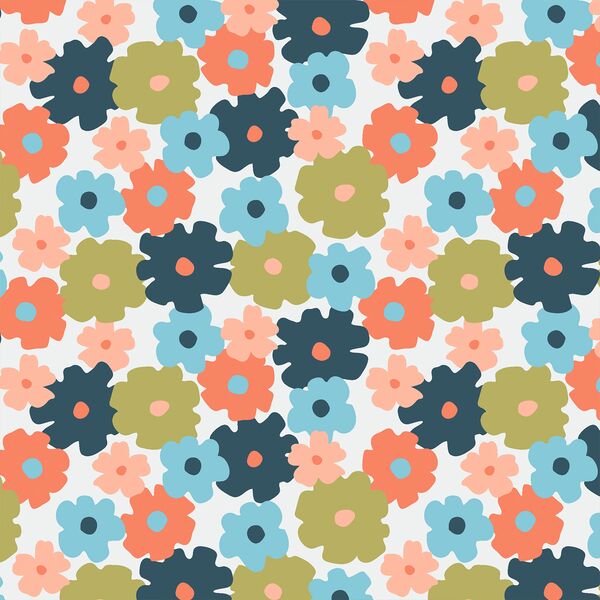Mod Floral in Bright
