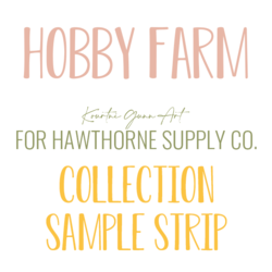 Hobby Farm Sample Strip