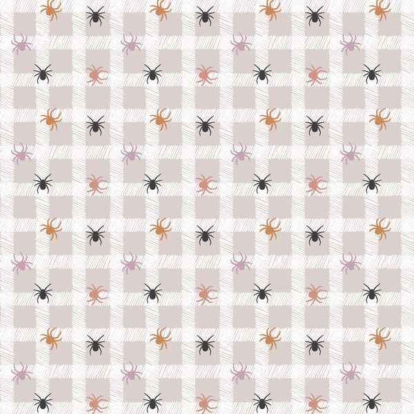 Mini Gingham in Arachnid