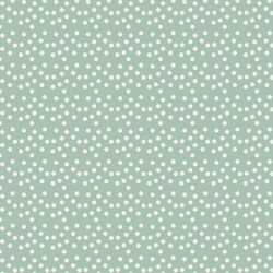 Scalloped Polka Dots in Sweet Mint