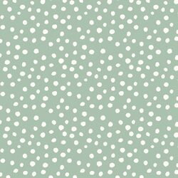 Little Modern Polka Dot in Moss Green