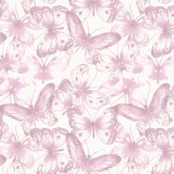 Butterflies in Vintage Mauve