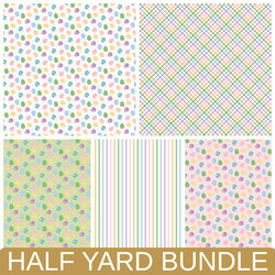 Seasonal Basics Half Yard Bundle in Easter