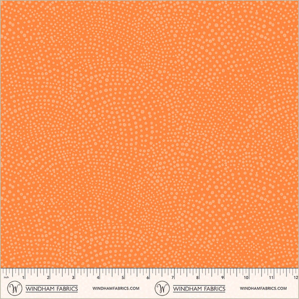 Ditsy Dot in Orange
