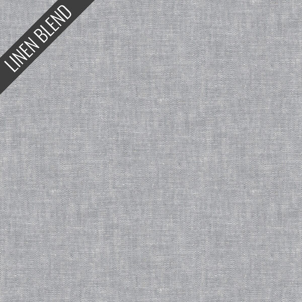 Yarn Dyed Linen Blend in Nickel