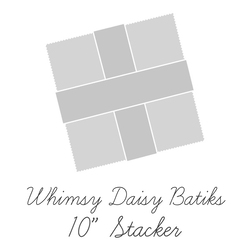 Expressions Batiks 10" Square Pack in Whimsy Daisy