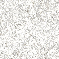 Paperie in Coffee Bean on White