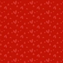 Hearts Aflutter in Red