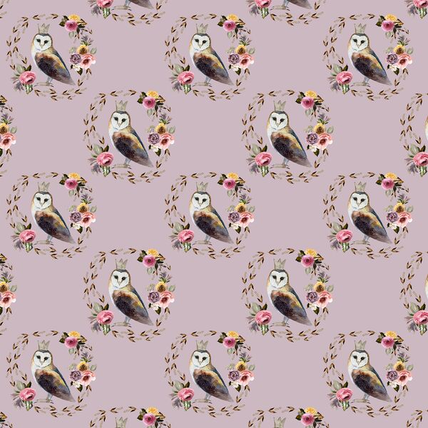 Little Cambridge Owl in Mauve