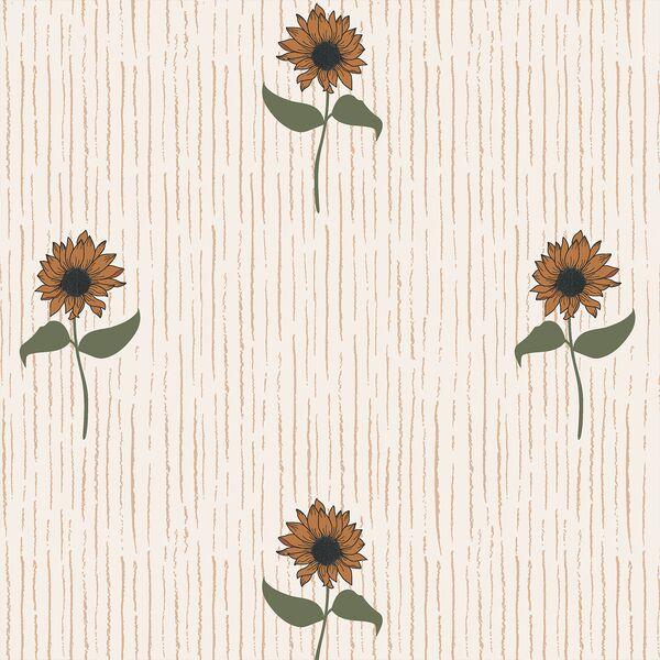 Golden Blooms in Bone