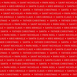 Santa Names in Holly Berry
