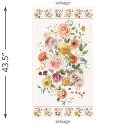 Floral Panel in Multi