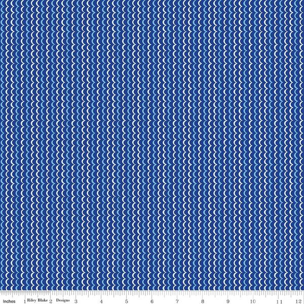 Scallops in Blue