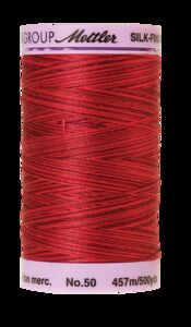 Midnight Garnet (9085-9845) - Silk Finish Cotton Multi 50wt - 500 Yards