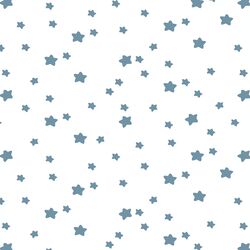 Star Light in Marine on White