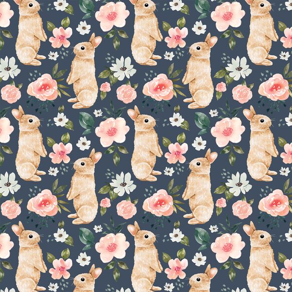 Little Bunny in Navy