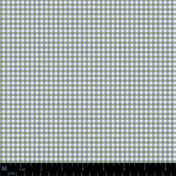 Mercerie Gingham in Blue China