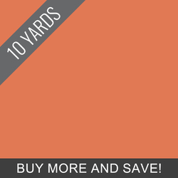Pure Solid in Dried Carrot - 10 Yard Bolt