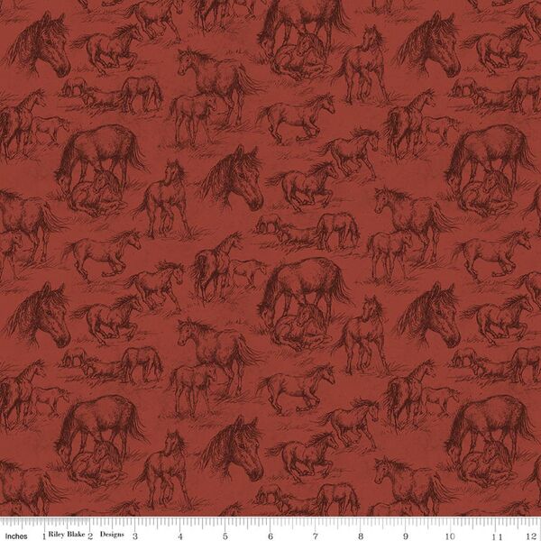 Horses in Terracotta