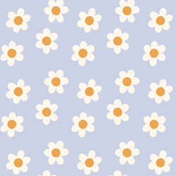 Daisy in Periwinkle