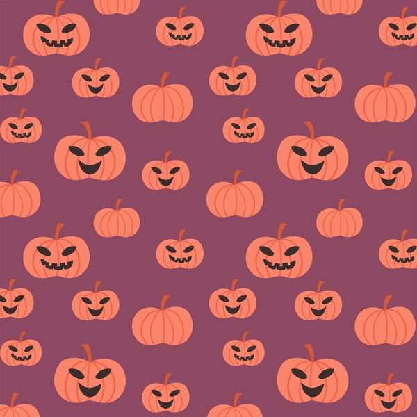 Scary Pumpkins in Grape