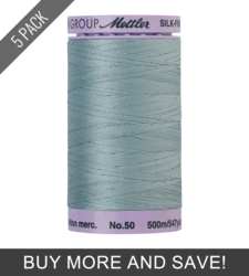 Glacial Lake (9104-1408) - Silk Finish Cotton 50wt - 547 Yards (5 Pack)