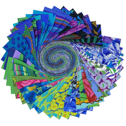 Kaffe Fassett 2.5" Strip Roll in 2026 Cool