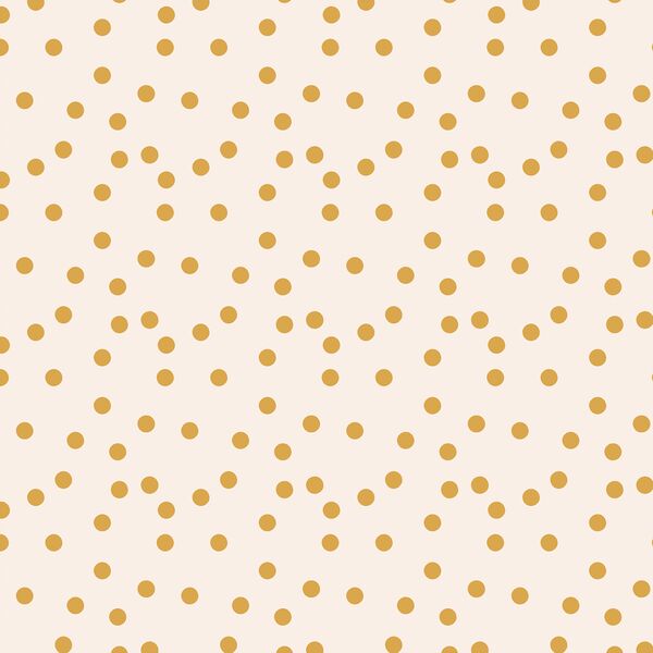 Boho Polka Dots in Cream