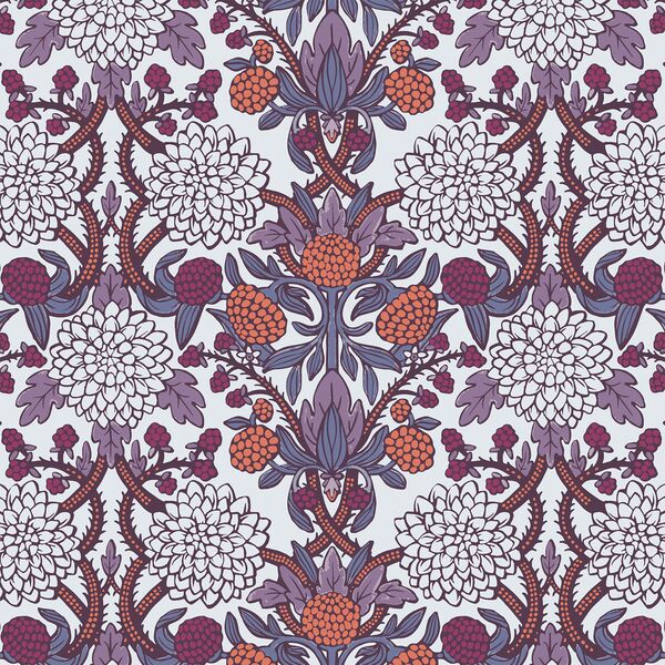 Burgeon Multi in Zinnia