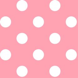 Jumbo Dot in Rose Pink