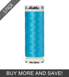 Peacock (3406-4122) - Poly Sheen - 220 Yards (5 Pack)