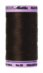 Very Dark Brown (9104-1002) - Silk Finish Cotton 50wt - 547 Yards
