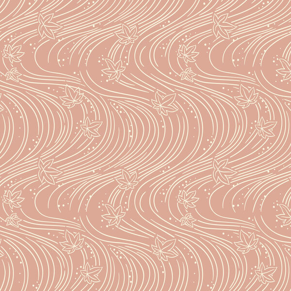 Maple Currents in Dusty Rose