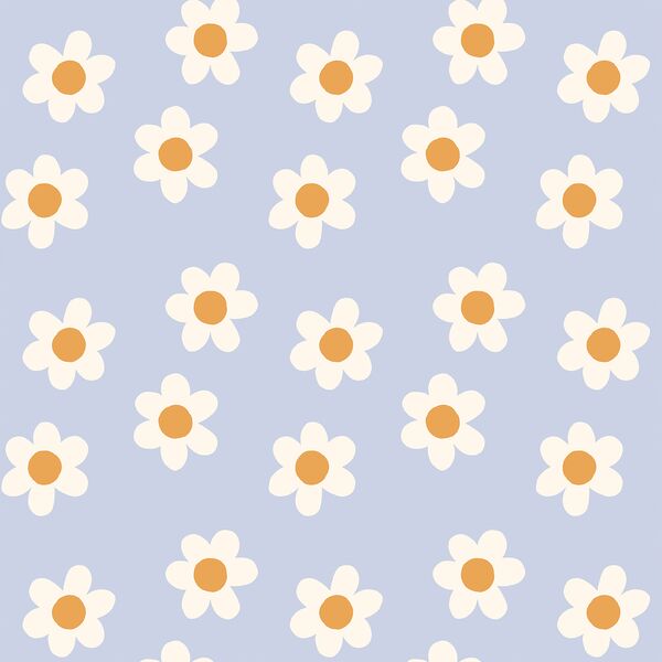 Daisy in Periwinkle