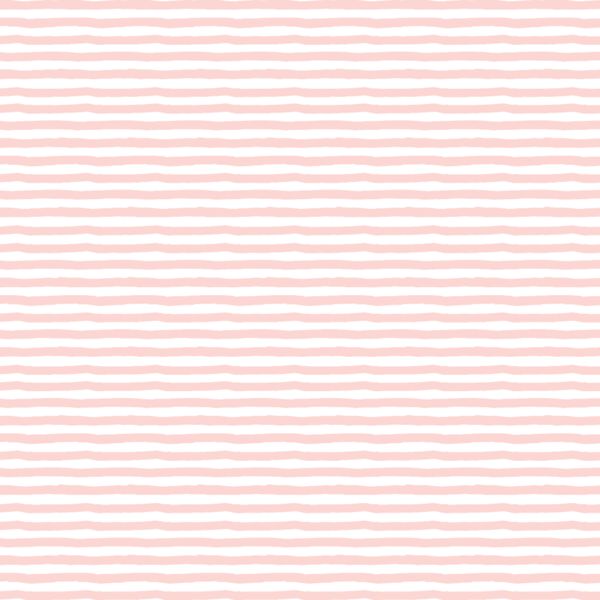 Little Painted Stripes in Meringue Pink
