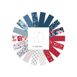 Star-Spangled Garden 2.5" Strip Roll