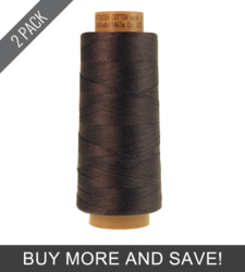 Charcoal (9140-1282) - Silk Finish Cotton 40wt - 1600 Yards (2 Pack)