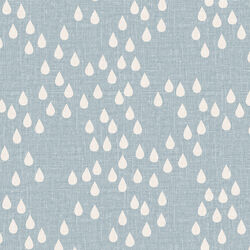 Rain Drops in Light Blue
