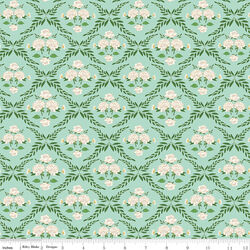 Trellis Damask in Mint